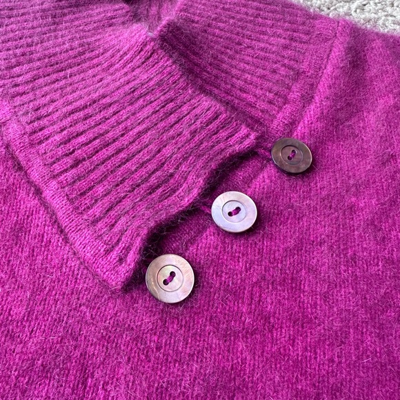 Koru merino wool, silk, and possum sweater - Picture 2 of 4